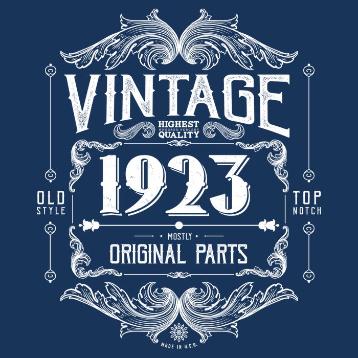 Vintage Old Style Top Notch Mostly Original Parts Whiskey Label 1923 100 Drawstring Bag