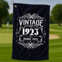 Vintage Old Style Top Notch Mostly Original Parts Whiskey Label 1923 100 Golf Towel