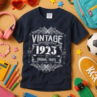 Vintage Old Style Top Notch Mostly Original Parts Whiskey Label 1923 100 Kids T-Shirt