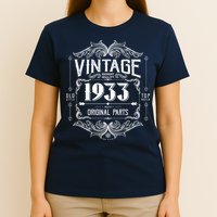 Vintage Old Style Top Notch Mostly Original Parts Whiskey Label 1933 90 T-Shirt