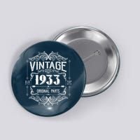 Vintage Old Style Top Notch Mostly Original Parts Whiskey Label 1933 90 Button