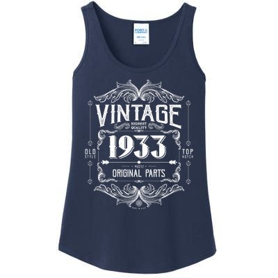 Vintage Old Style Top Notch Mostly Original Parts Whiskey Label 1933 90 Ladies Essential Tank