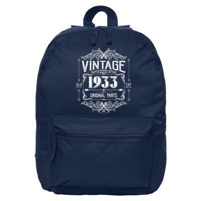 Vintage Old Style Top Notch Mostly Original Parts Whiskey Label 1933 90 16 in Basic Backpack