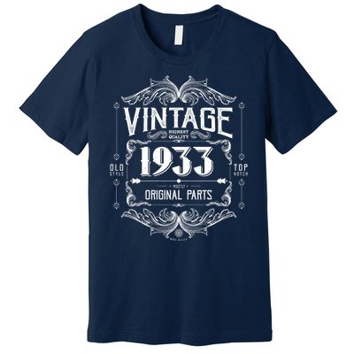 Vintage Old Style Top Notch Mostly Original Parts Whiskey Label 1933 90 Premium T-Shirt