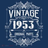Vintage Old Style Top Notch Mostly Original Parts Whiskey Label 1953 70 Tall T-Shirt