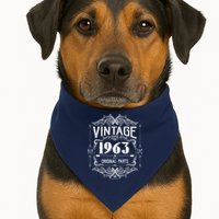 Vintage Old Style Top Notch Mostly Original Parts Whiskey Label 1963 60 USA-Made Doggie Bandana