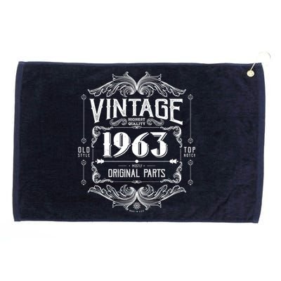 Vintage Old Style Top Notch Mostly Original Parts Whiskey Label 1963 60 Grommeted Golf Towel