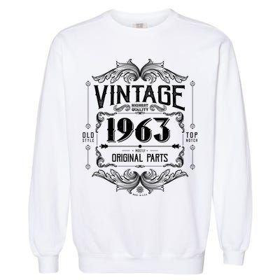 Vintage Old Style Top Notch Mostly Original Parts Whiskey Label 1963 60 Garment-Dyed Sweatshirt