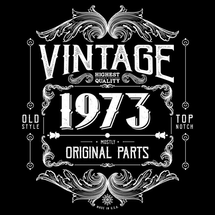 Vintage Old Style Top Notch Mostly Original Parts Whiskey Label 1973 50 Backpack