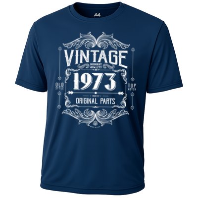 Vintage Old Style Top Notch Mostly Original Parts Whiskey Label 1973 50 Performance Shirt