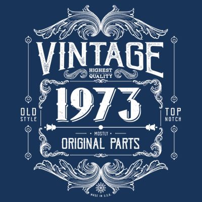 Vintage Old Style Top Notch Mostly Original Parts Whiskey Label 1973 50 T-Shirt