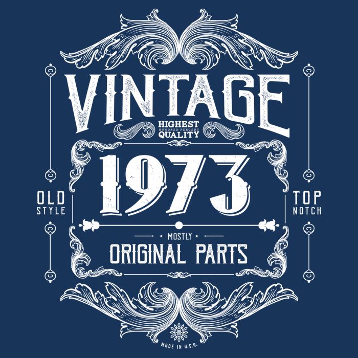 Vintage Old Style Top Notch Mostly Original Parts Whiskey Label 1973 50 T-Shirt