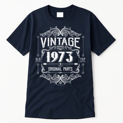 Vintage Old Style Top Notch Mostly Original Parts Whiskey Label 1973 50 Tall T-Shirt