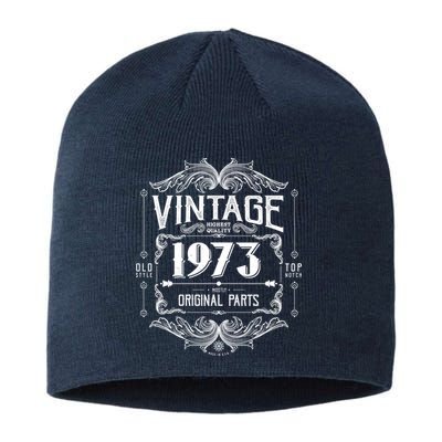 Vintage Old Style Top Notch Mostly Original Parts Whiskey Label 1973 50 Sustainable Beanie