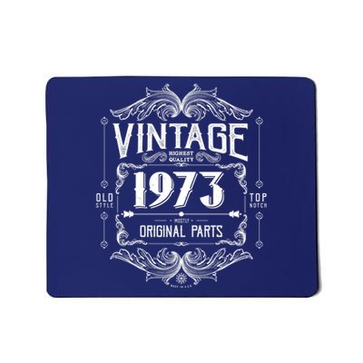 Vintage Old Style Top Notch Mostly Original Parts Whiskey Label 1973 50 Mousepad