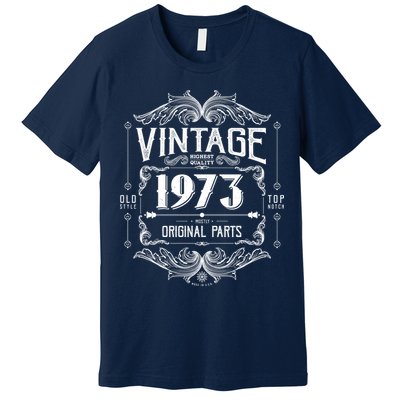 Vintage Old Style Top Notch Mostly Original Parts Whiskey Label 1973 50 Premium T-Shirt