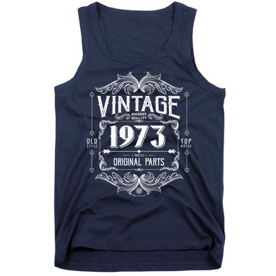 Vintage Old Style Top Notch Mostly Original Parts Whiskey Label 1973 50 Tank Top