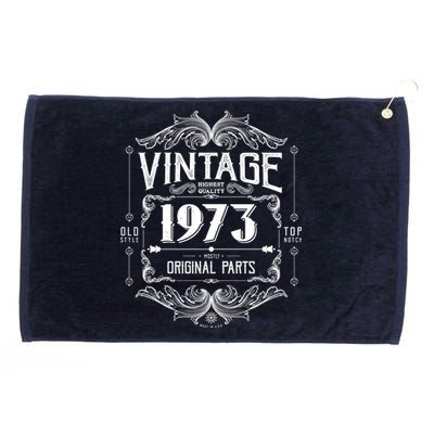 Vintage Old Style Top Notch Mostly Original Parts Whiskey Label 1973 50 Grommeted Golf Towel