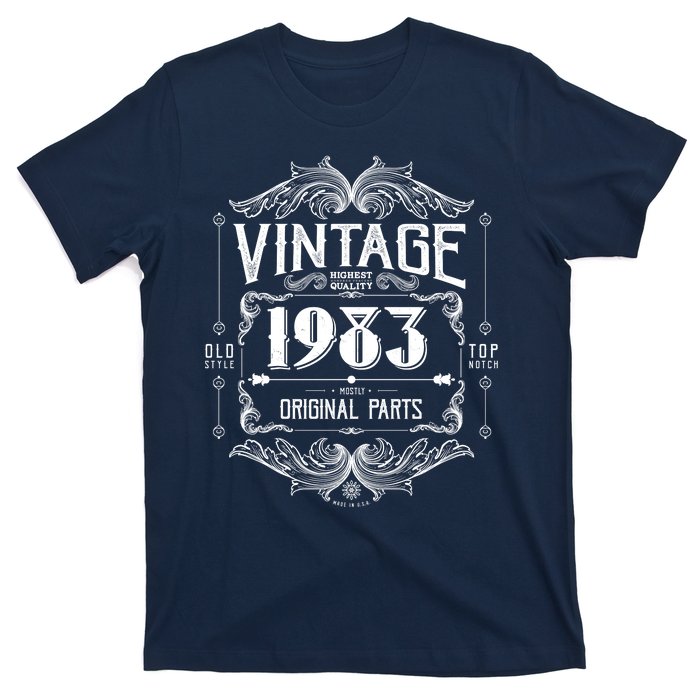 Vintage Old Style Top Notch Mostly Original Parts Whiskey Label 1983 40 T-Shirt