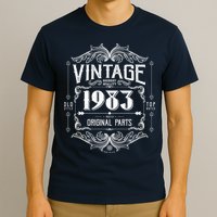 Vintage Old Style Top Notch Mostly Original Parts Whiskey Label 1983 40 T-Shirt