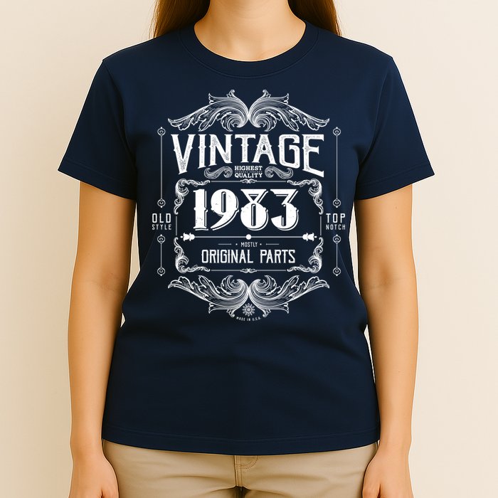 Vintage Old Style Top Notch Mostly Original Parts Whiskey Label 1983 40 T-Shirt