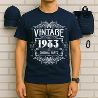 Vintage Old Style Top Notch Mostly Original Parts Whiskey Label 1983 40 T-Shirt