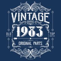 Vintage Old Style Top Notch Mostly Original Parts Whiskey Label 1983 40 T-Shirt