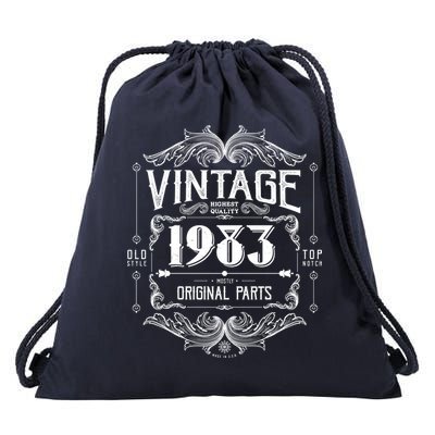 Vintage Old Style Top Notch Mostly Original Parts Whiskey Label 1983 40 Drawstring Bag