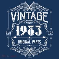 Vintage Old Style Top Notch Mostly Original Parts Whiskey Label 1983 40 Poster