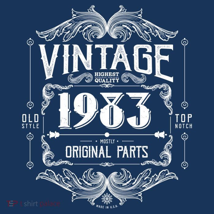 Vintage Old Style Top Notch Mostly Original Parts Whiskey Label 1983 40 Womens T-Shirt