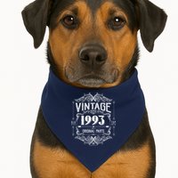 Vintage Old Style Top Notch Mostly Original Parts Whiskey Label 1993 30 USA-Made Doggie Bandana