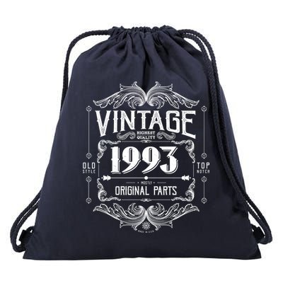 Vintage Old Style Top Notch Mostly Original Parts Whiskey Label 1993 30 Drawstring Bag
