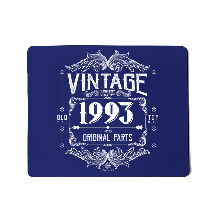 Vintage Old Style Top Notch Mostly Original Parts Whiskey Label 1993 30 Mousepad