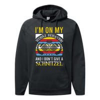 Vintage Oktoberfest Slogan Performance Fleece Hoodie