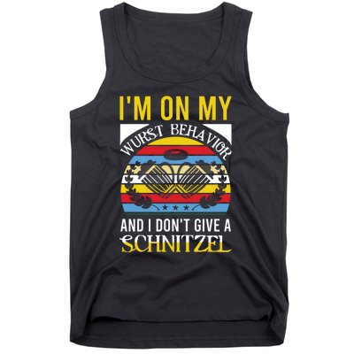 Vintage Oktoberfest Slogan Tank Top