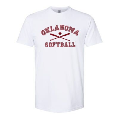 Vintage Oklahoma Softball Gear Softstyle® CVC T-Shirt