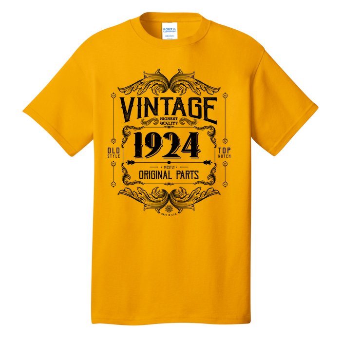 Vintage Old Style Top Notch Mostly Original Parts Whiskey Label 1924 100 Tall T-Shirt