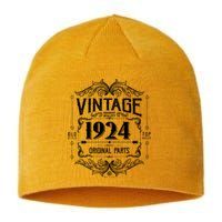 Vintage Old Style Top Notch Mostly Original Parts Whiskey Label 1924 100 Sustainable Beanie