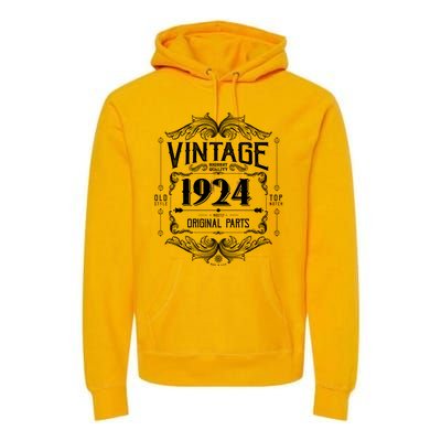 Vintage Old Style Top Notch Mostly Original Parts Whiskey Label 1924 100 Premium Hoodie