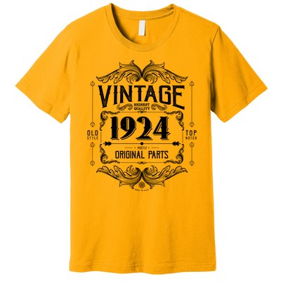 Vintage Old Style Top Notch Mostly Original Parts Whiskey Label 1924 100 Premium T-Shirt