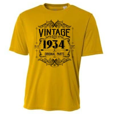 Vintage Old Style Top Notch Mostly Original Parts Whiskey Label 1934 90 Cooling Performance Crew T-Shirt