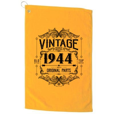 Vintage Old Style Top Notch Mostly Original Parts Whiskey Label 1944 80 Platinum Collection Golf Towel