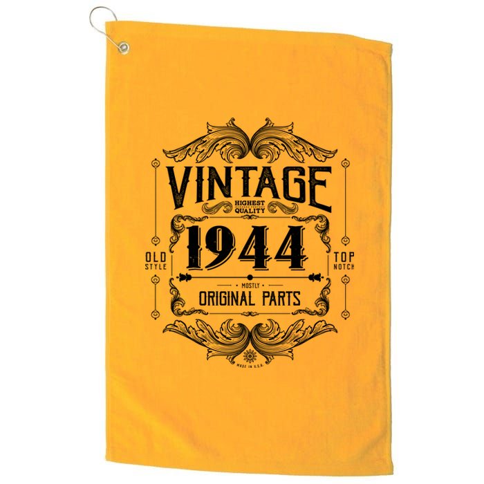 Vintage Old Style Top Notch Mostly Original Parts Whiskey Label 1944 80 Platinum Collection Golf Towel