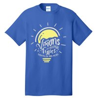 Visions Of Syllable Types Dance In My Head Dyslexia Meaningful Gift Tall T-Shirt