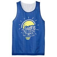 Visions Of Syllable Types Dance In My Head Dyslexia Meaningful Gift Mesh Reversible Basketball Jersey Tank