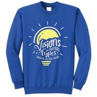 Visions Of Syllable Types Dance In My Head Dyslexia Meaningful Gift Tall Sweatshirt