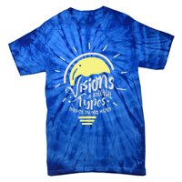 Visions Of Syllable Types Dance In My Head Dyslexia Meaningful Gift Tie-Dye T-Shirt