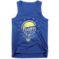 Visions Of Syllable Types Dance In My Head Dyslexia Meaningful Gift Tank Top