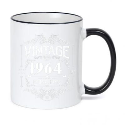 Vintage Old Style Top Notch Mostly Original Parts Whiskey Label 1964 60 11oz Black Color Changing Mug