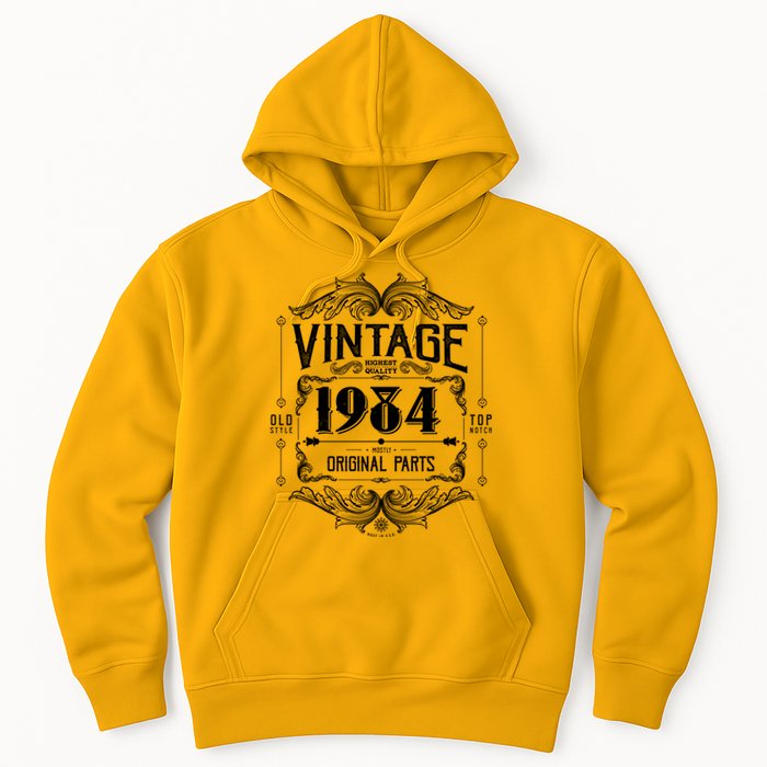 Vintage Old Style Top Notch Mostly Original Parts Whiskey Label 1984 40 Hoodie